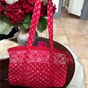 Vera Bradley Pink Patterned Shoulder Bag